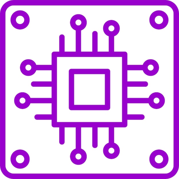 Векторный дизайн Micro ATX Icon Style