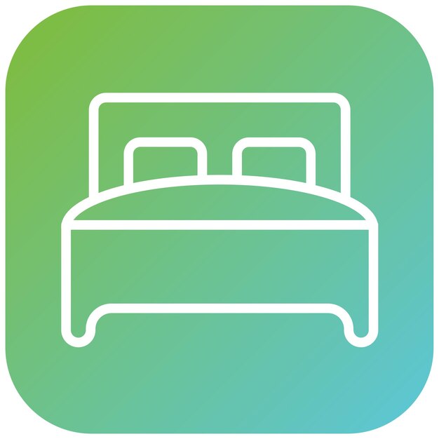Vector Design Microfiber Comforter Icon Stijl