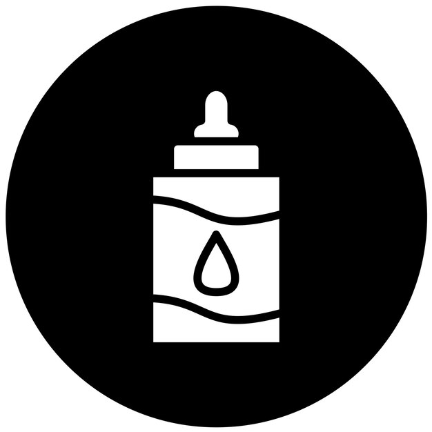 Vector Design Milk bottle Icon Style