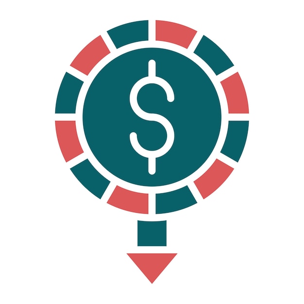 Vector vector design minimum wage icon style