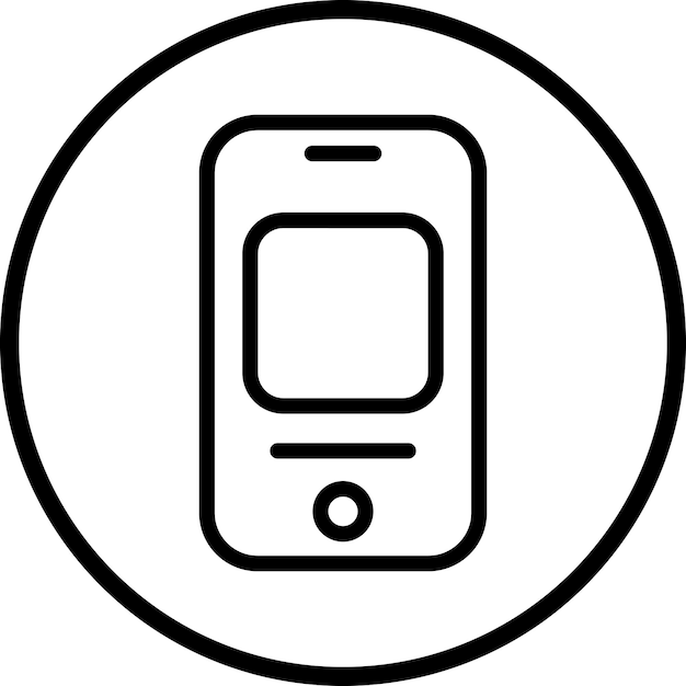 Vector vector design mobile app icon style