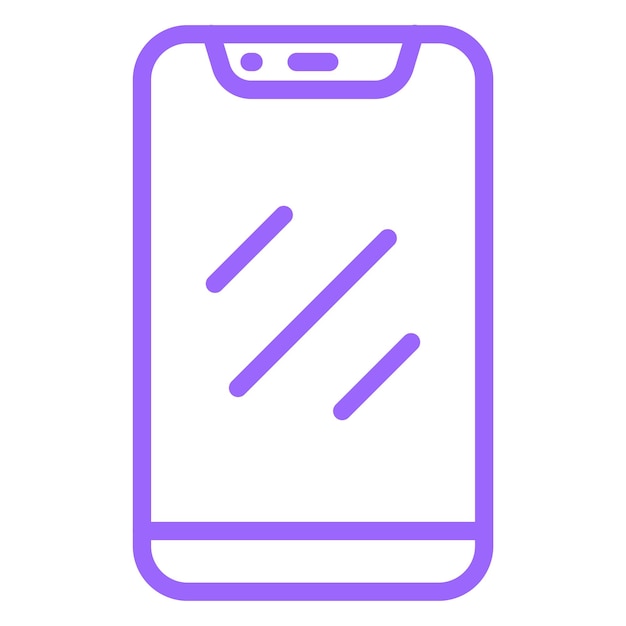 벡터 터 디자인 휴대전화 아이콘 스타일