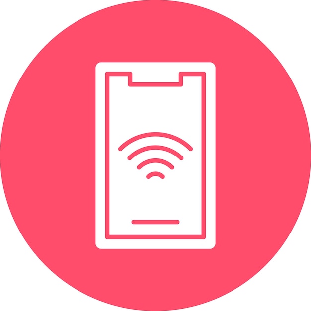 Vector Design Mobile Wifi Icon Style