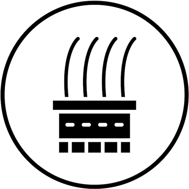 vector design molex cable icon style