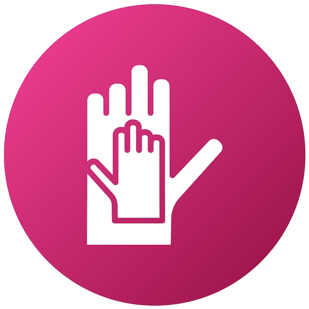 Vector Design A Mothers Touch Icon Style