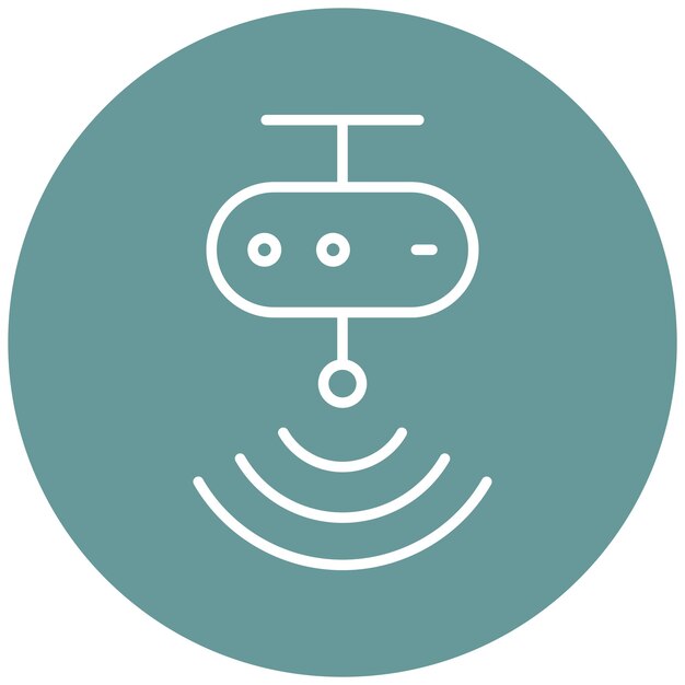 Vector Design Motion Sensor Icon Style