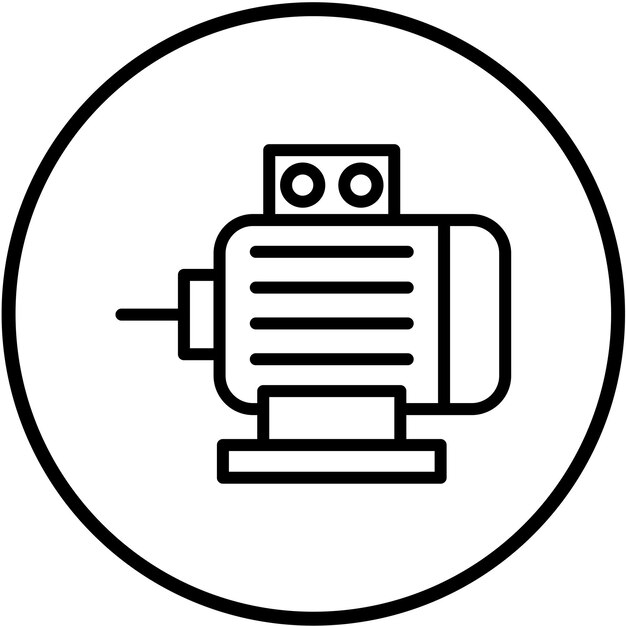 Vector Design Motor Icon Style