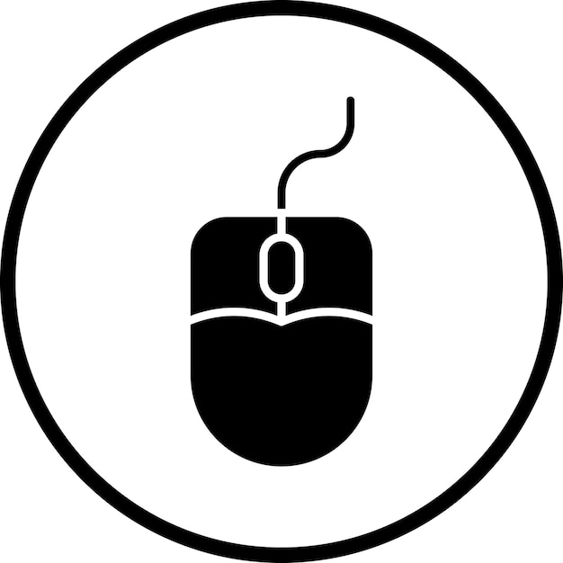 Vector Design Mouse Icon Style