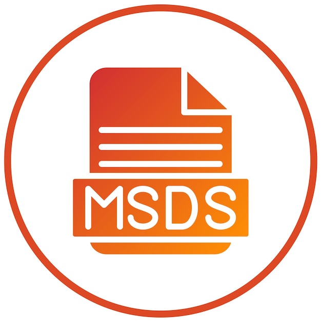 Векторный дизайн MSDS Icon Style