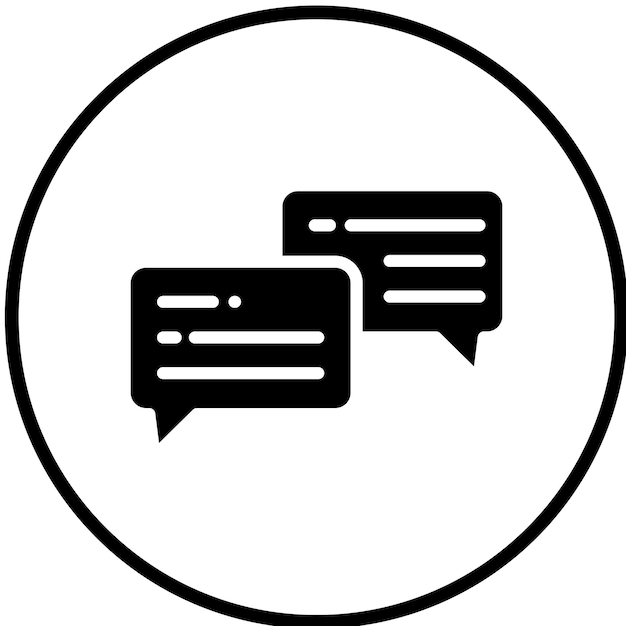 Vector Design Multichat Icon Style