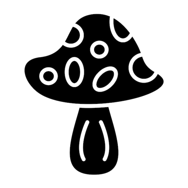 Vector design mushroom icon style