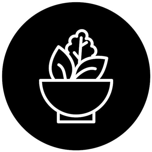 벡터 vector design natural food icon style