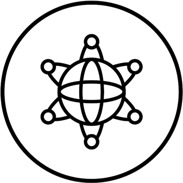 Vector Design Networking Icon Style