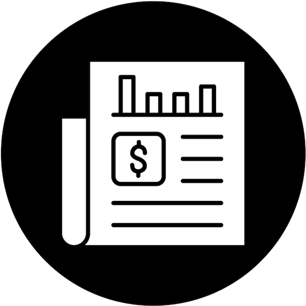 터 디자인 뉴스 리포트 아이콘 스타일