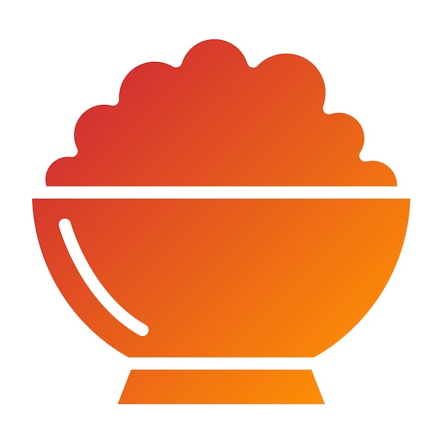 Vector Design Oatmeal Oasis Icon Stijl