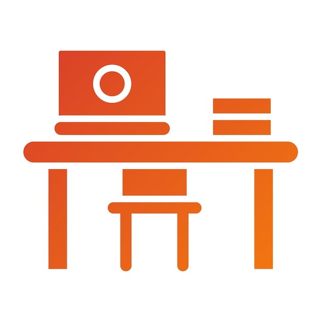 Vector vector design office life icon style