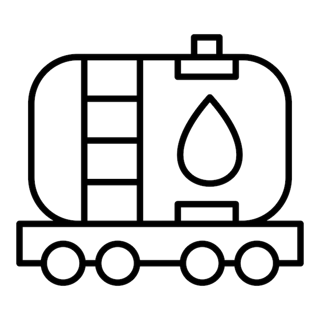 Vector Design Oil Tank Icon Style