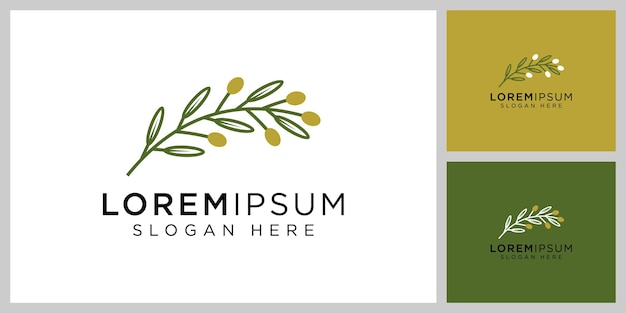 Premium Vector | Vector design of olives and leaves