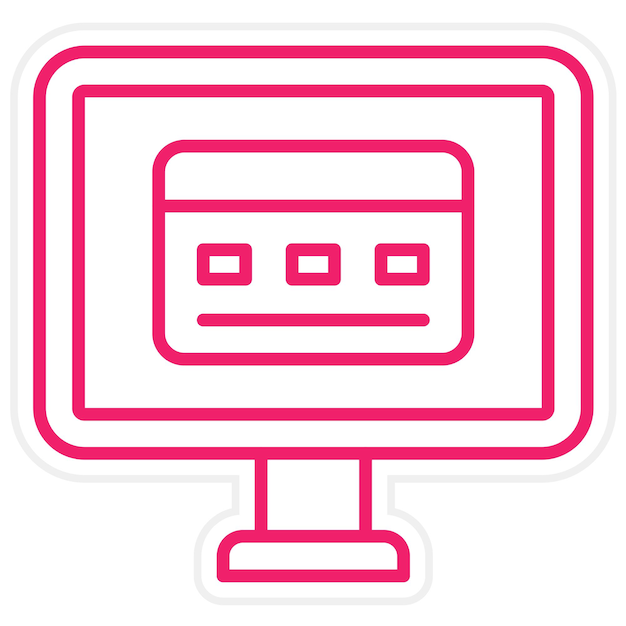 Vector Design Online Payment Icon Style