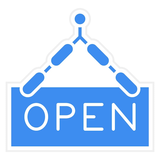 Vector vector design open icon style