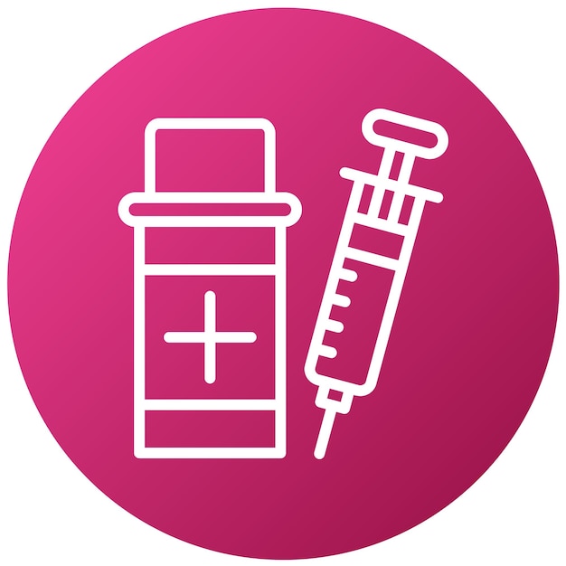 Vector vector design opioids icon style