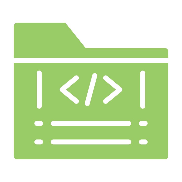 Vector vector design original code icon style