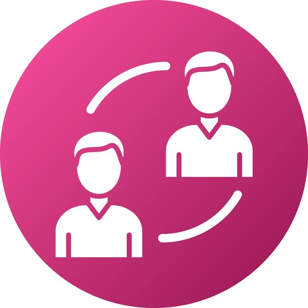 Векторный дизайн P2P Lending Icon Style
