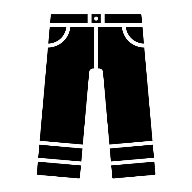 Vector design pants icon style