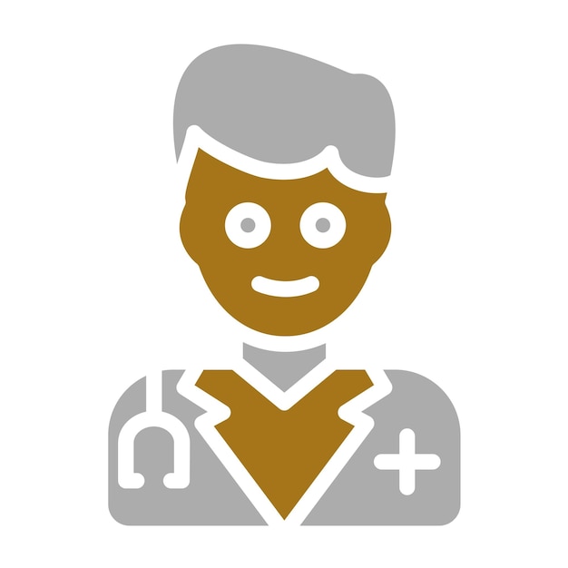 Vector vector design paramedic male icon style