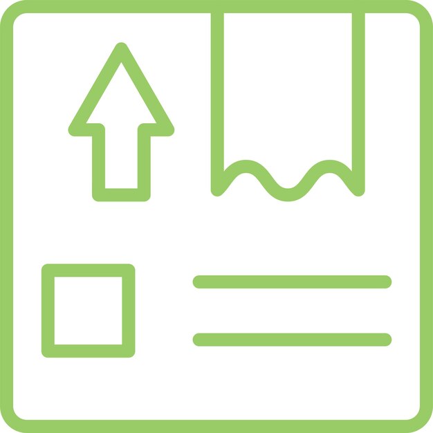 Vector Design Parcel Icon Style