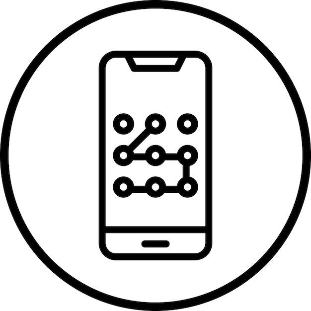 Vector Design Pattern Recognition Icon Style