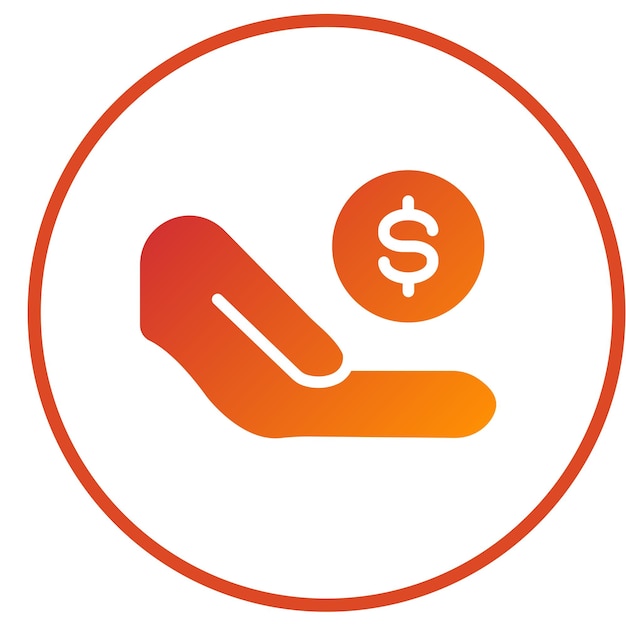 Vector vector design payout icon style