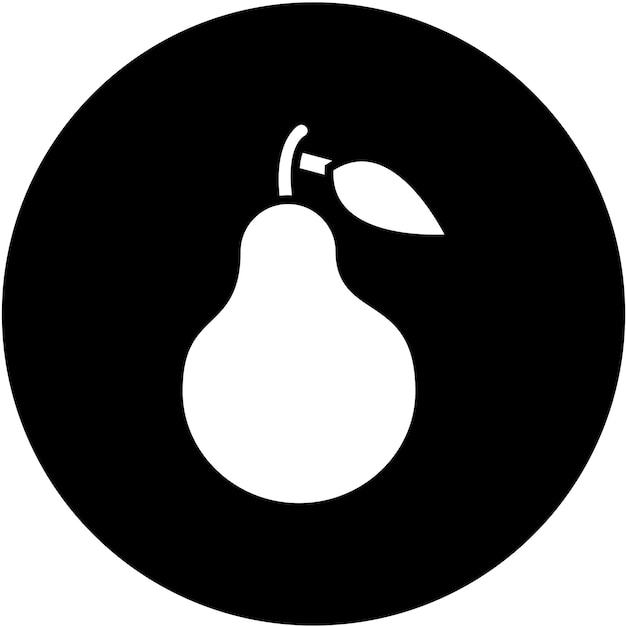 Vector Design Pear Icon Style