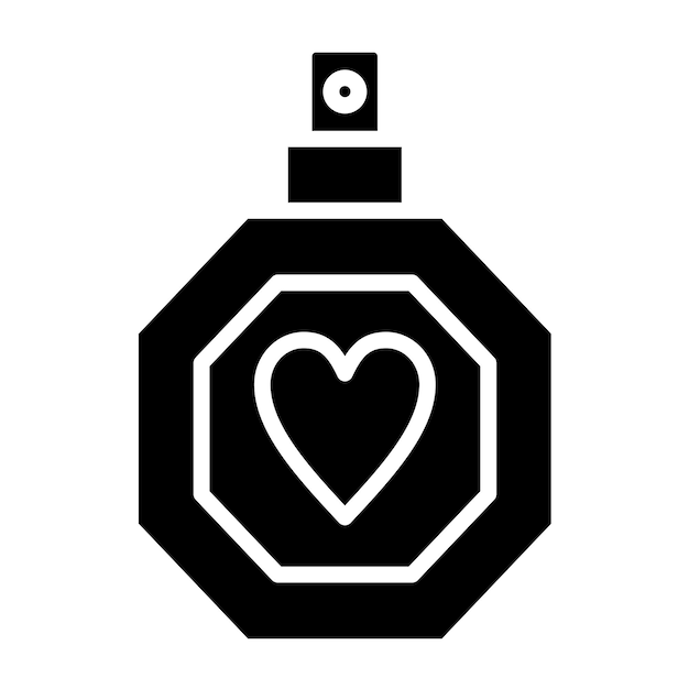 Vector Design Perfume Icon Style