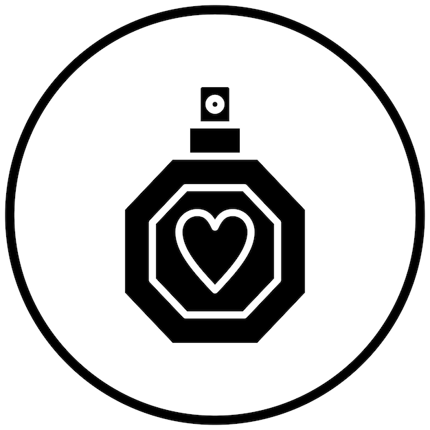 Vector Design Perfume Icon Style