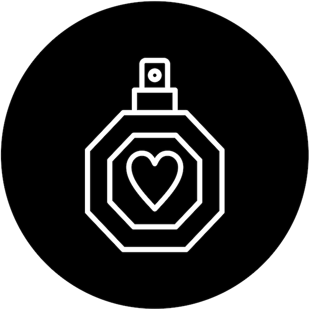 Vector Design Perfume Icon Style