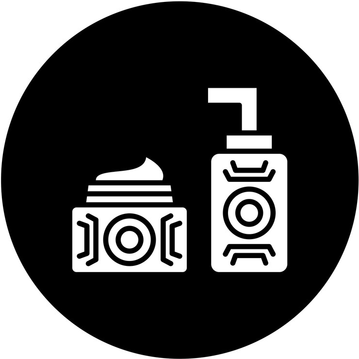 Vector vector design personal care products icon style