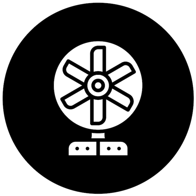 Vector vector design personal fan icon style