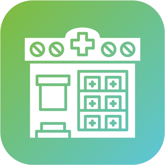 Vector Design Pharmacy Icon Style