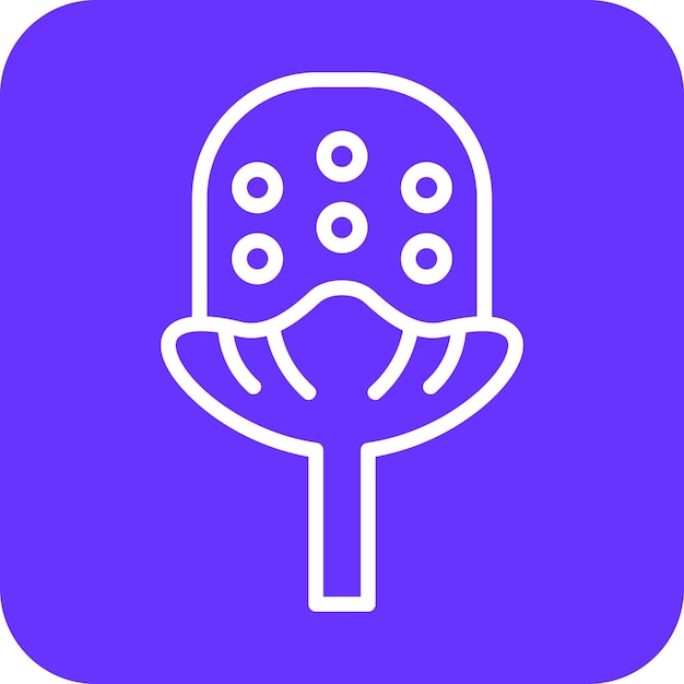 Vector Design Pineappleweed Icon Style