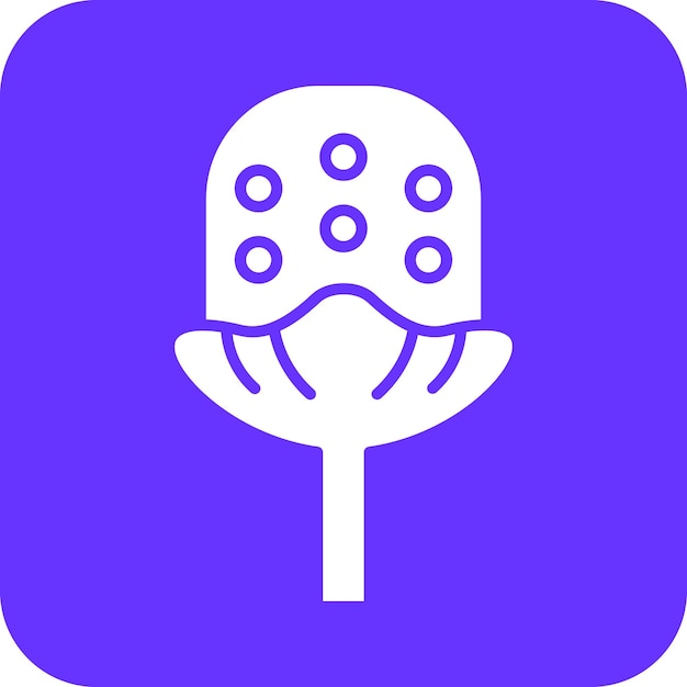 Vector Design Pineappleweed Icon Style