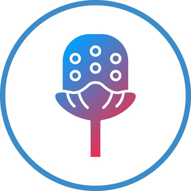 Vector Design Pineappleweed Icon Style