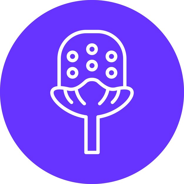 Vector Design Pineappleweed Icon Style