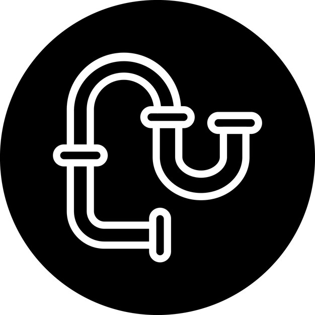 Vector vector design pipe icon style