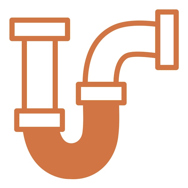 vector design pipe icon style