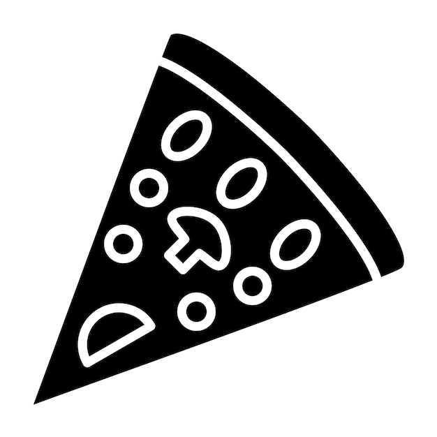 Vector Design Pizza Slice Icon Style