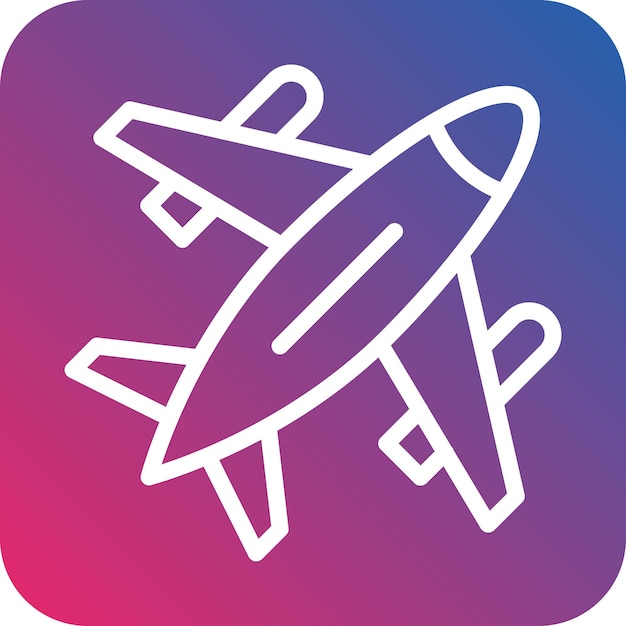 Vector Design Plane Icon Style