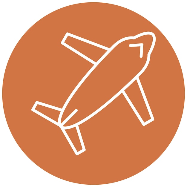 Vector vector design plane icon style