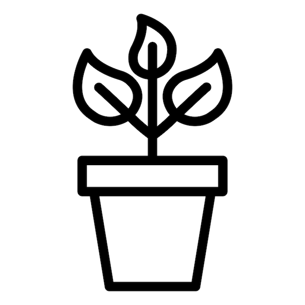 Vector Design Plant Icon Style