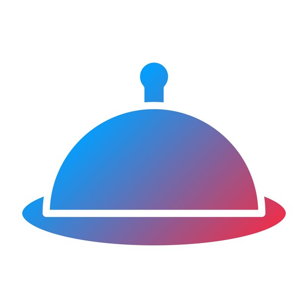 vector design platter icon style